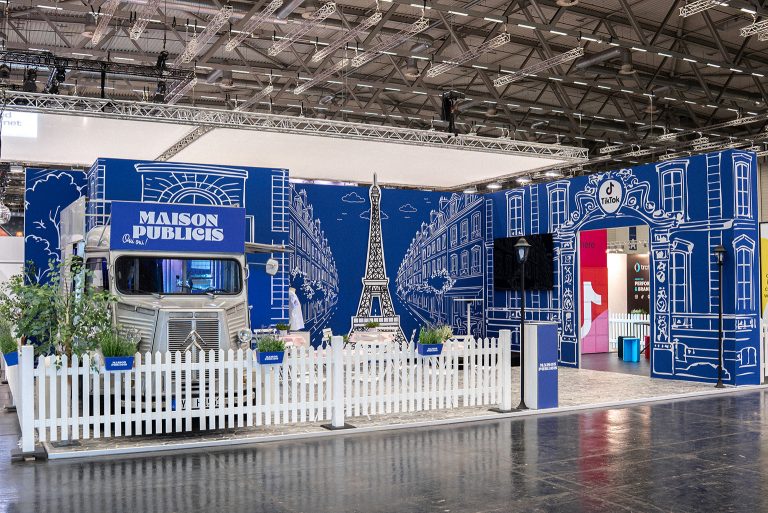 Messestand für Maison Publicis